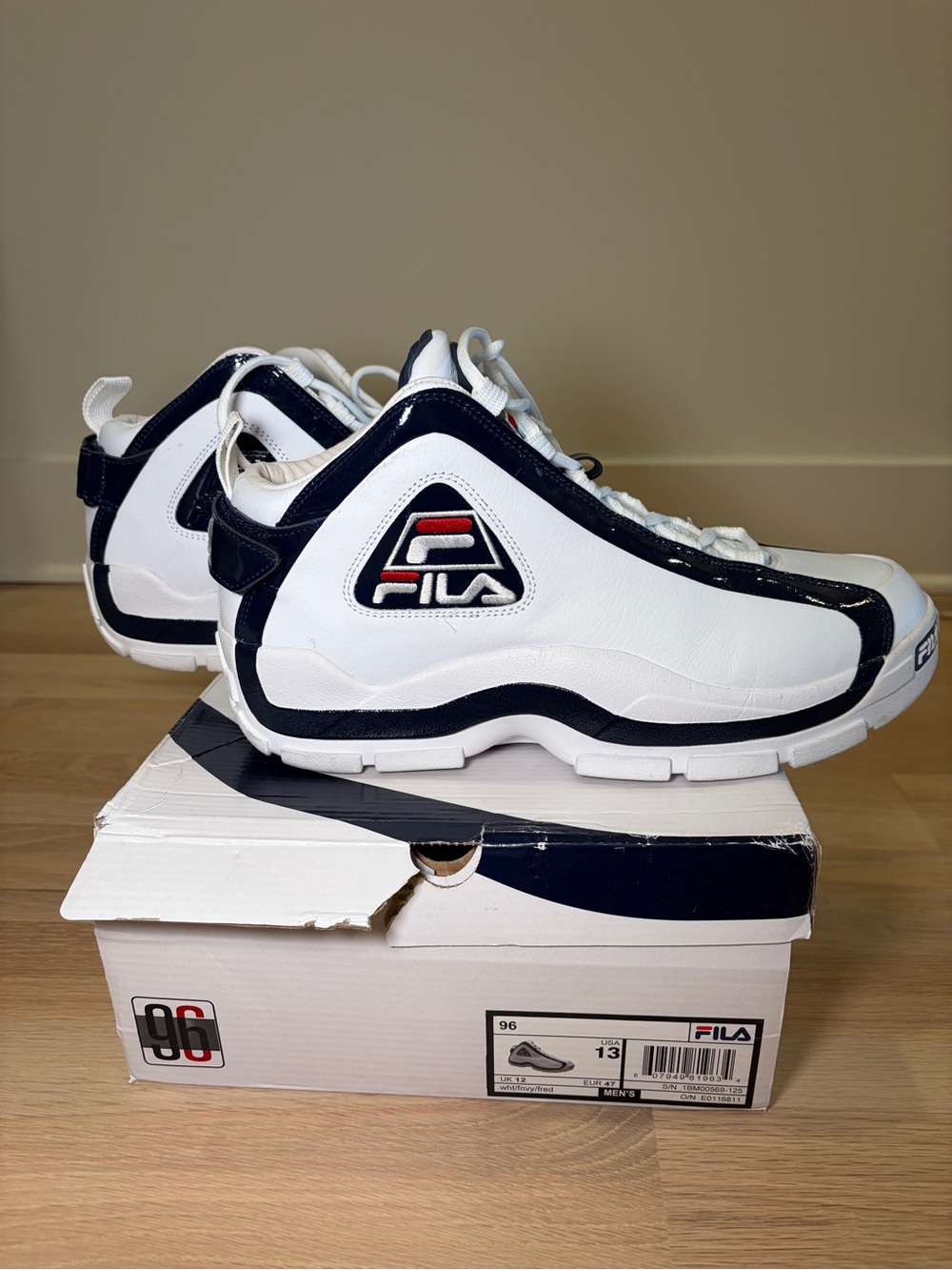 Fila Grant Hill 96 Basketball Shoes Sneakers